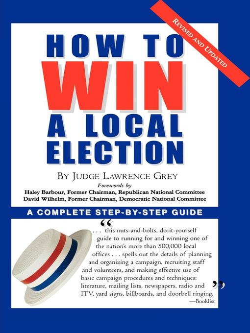 Title details for How To Win A Local Election, Revised by M. Andrew Grey - Available